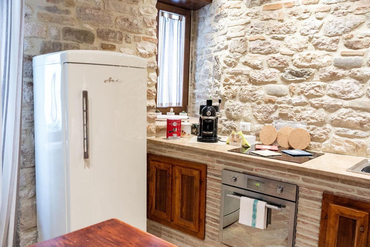 Ferienwohnung Mamihouse Gubbio Exterior foto