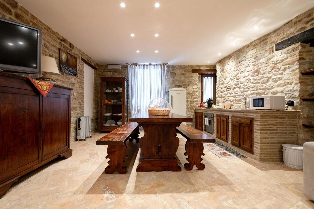 Ferienwohnung Mamihouse Gubbio Exterior foto