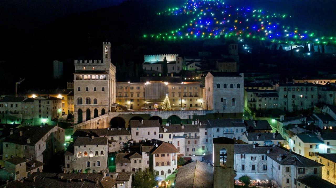 Ferienwohnung Mamihouse Gubbio Exterior foto