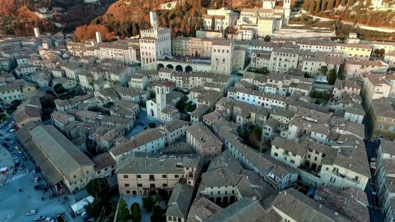 Ferienwohnung Mamihouse Gubbio Exterior foto